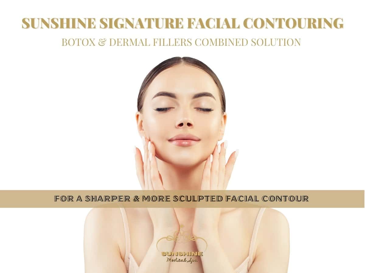 We offer a Botox and dermal filler combined solution for facial contouring in Mississauga.