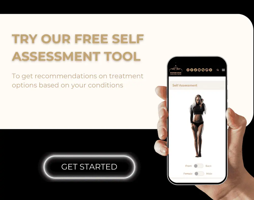 Self assesement mobile by Sunshine Cosmetic Clinic & Medi Spa in Waterloo, ON