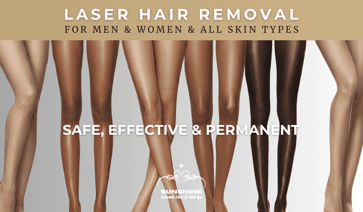 We offer laser hair removal Mississauga services with the best technologies for all skin types